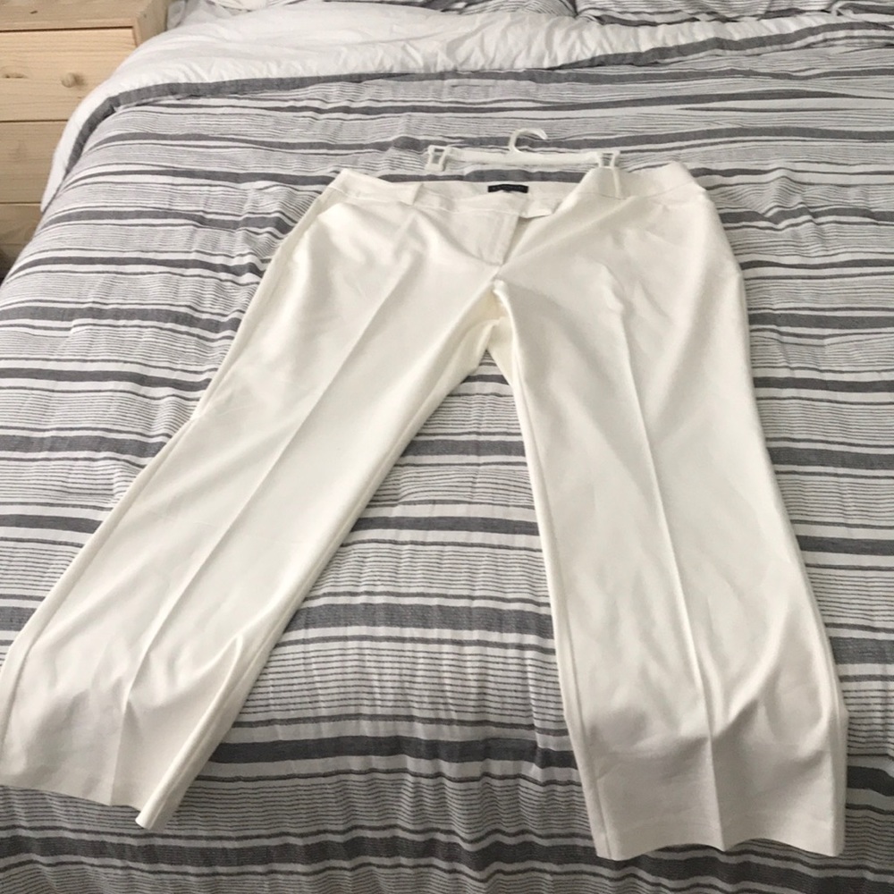 Eloquent Cream White Trousers